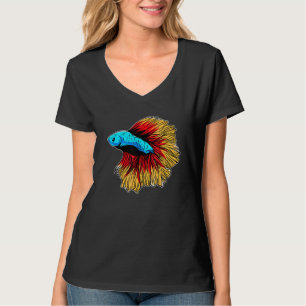 T-shirt Betta Fish Aquarium Animaux animaux de compagnie