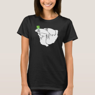 T-shirt Betta Fish Leprechaun Irish St Patrick Day