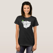 T-shirt Betta Fish Leprechaun Irish St Patrick Day (Devant entier)