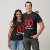 T-shirt Betta Keep It Moving – Dessin animé de poisson com (Unisexe)