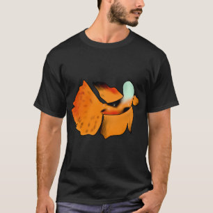T-shirt Betta Koi avec Accents Sarcelle