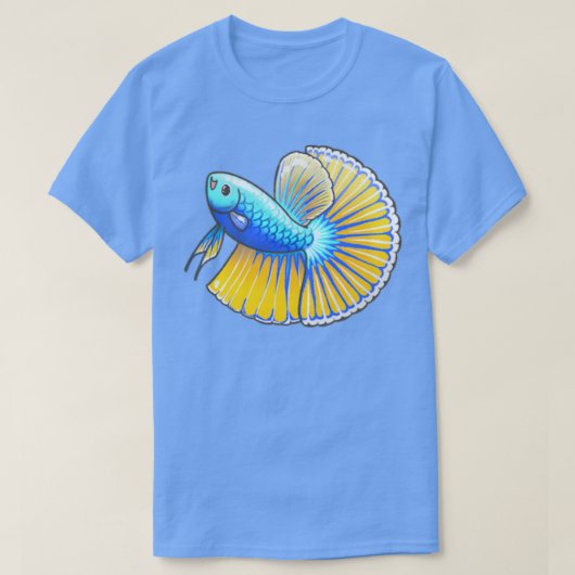 T-shirt Betta Mustard Gas (Design devant)