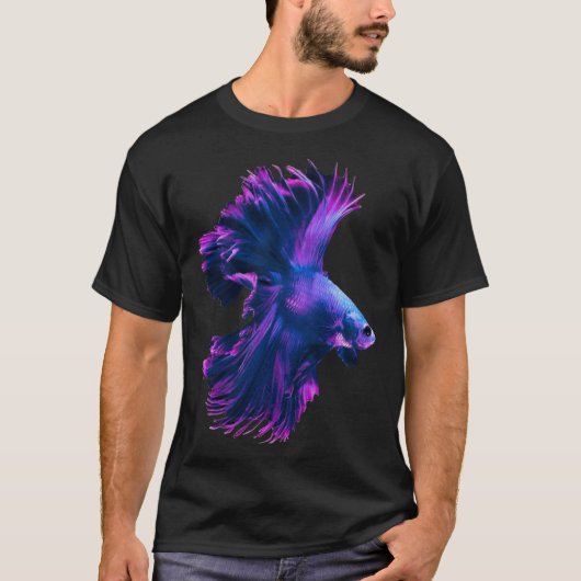 T-shirt Betta Splendens Bettas Siamese Fighting Fish (Devant)
