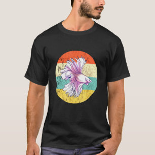 T-shirt Betta Splendens Poissons Siamais Combattre Poisson