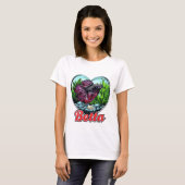 T-shirt Betta squad — élégant, féroce, imparable. (Devant entier)