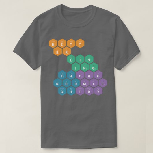 T-shirt Better Living Through Chemistry (Design devant)