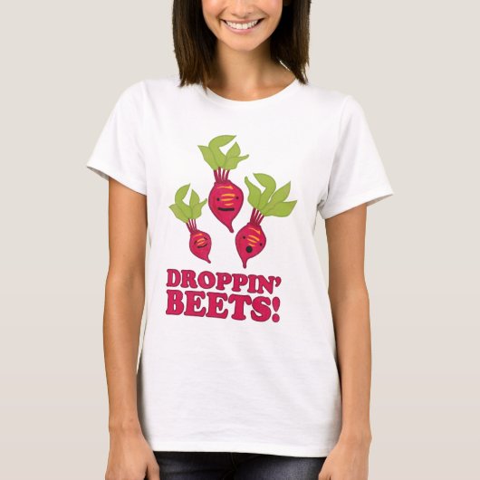T-shirt Betteraves de Droppin (Devant)