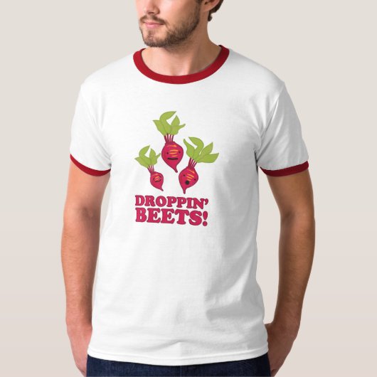 T-shirt Betteraves de Droppin (Devant)