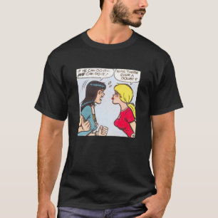T-shirt Betty Veronica bande dessinée classique