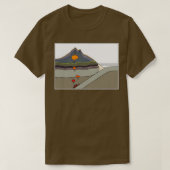 T-shirt Between a Rock and a Hard Place Geologic Subductio (Design devant)