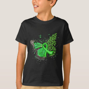 T-shirt Beurre à goutte vert Ruban maladie rénale Awa