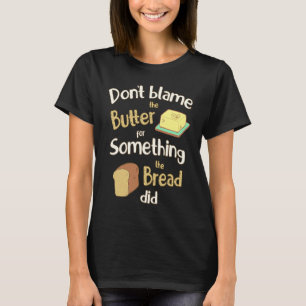 T-shirt Beurre Cétogène Graisses Sainement Riches en Grais