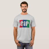 T-shirt Beurre d'arachide de GIF (Devant entier)