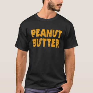 T-shirt Beurre d'arachide drôle Couples assortis Halloween