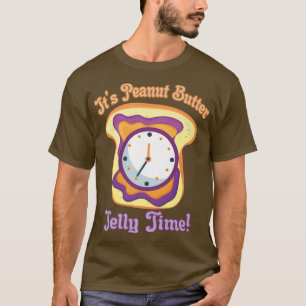T-shirt Beurre d'arachide gelée Temps Vibes Correspondre P