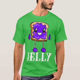 T-shirt Beurre d'arachide & Jelly Kawaii PB&J Blueber corr