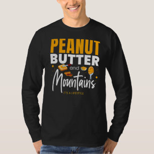 T-shirt Beurre d'arachide & Montagnes Jelly Graphique alim