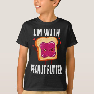 T-shirt Beurre de Cacahuète Gelée Couples Correspondants H