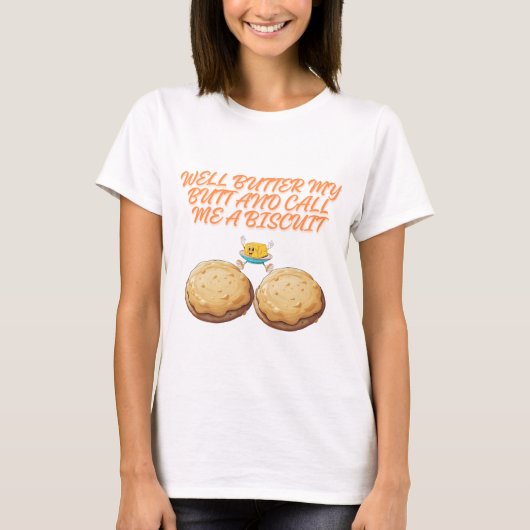 T-shirt Beurre Mon Fessier (Devant)