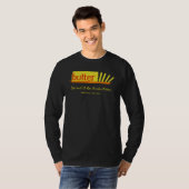 T-shirt beurre noir (Devant entier)
