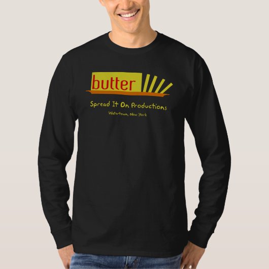 T-shirt beurre noir (Devant)