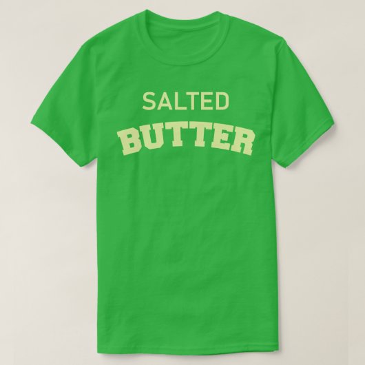 T-shirt beurre salé (Design devant)