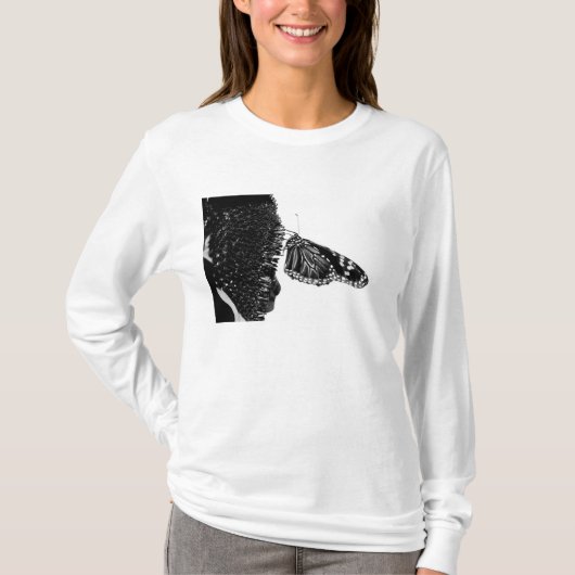 T-shirt beurre shy blacy (Devant)