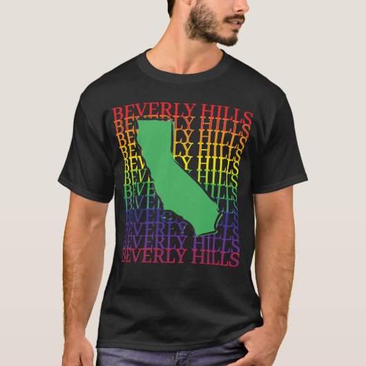 T-shirt Beverly Hills (Devant)