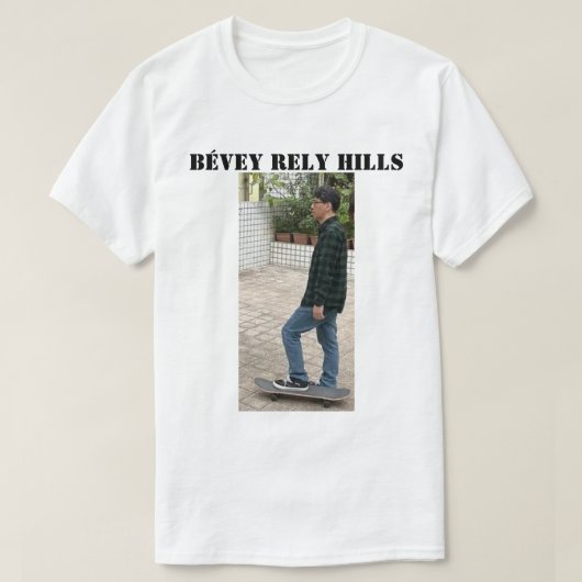 T-SHIRT BÉVEY RELY HILLS (Design devant)