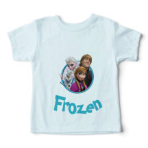 T-shirt (Bevroren karakterontwerp)