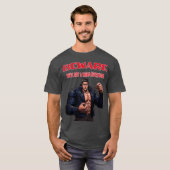 T-shirt Beware, We've Got A sigma Over (Devant entier)