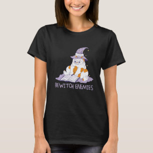 T-shirt Bewitch Enemis Magic Cat sorcière Dire Witchcraft