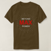 T-shirt Beyond Max Power Gym (Design devant)