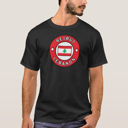 T-shirt Beyrouth Liban (Devant)