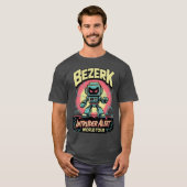 T-shirt Bezerk Intruder Alert World Tour Retro Arcade (Devant entier)