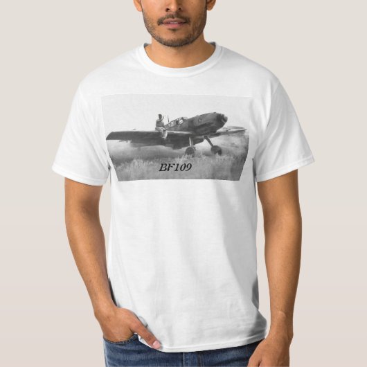 T-shirt BF109 e um mecanico (Devant)
