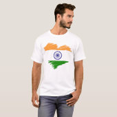 T-SHIRT BF INDIEN - AMOUREUX INDIEN - DRAPEAU INDIEN - BO (Devant entier)