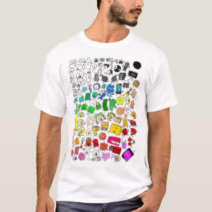 T-shirt Bfdi Inanimer La folie Tous Les Caractères _1
