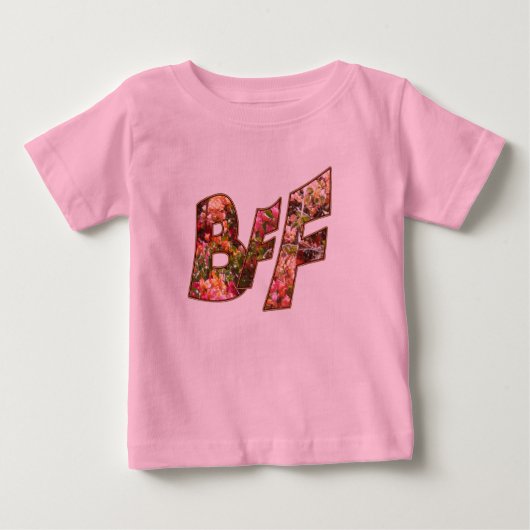 T-shirt BFF bébé personnalisable (Devant)