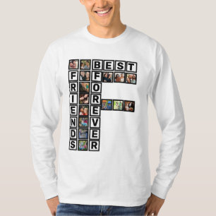 T-shirt BFF Best Friends Forever 15 Photo Collage Modèle