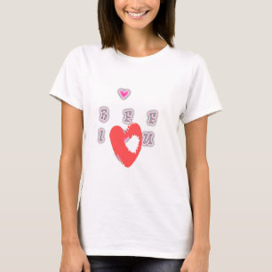 T-shirt BFF. Best Friends Forever : I Love You Art Print