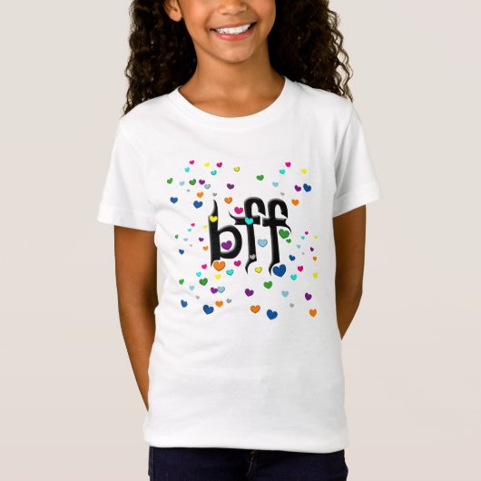 T-Shirt bff ~ coeurs (Devant)