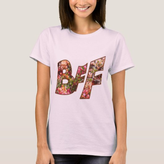 T-shirt BFF de base personnalisable (Devant)