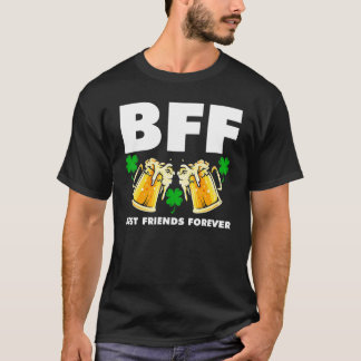 T-shirt Bff Meilleurs Amis Pour Le Jour de la Saint Patric