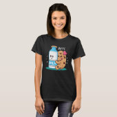 T-shirt BFL Best Friend 4 Life Biscuit Hugging Milk ON BA (Devant entier)