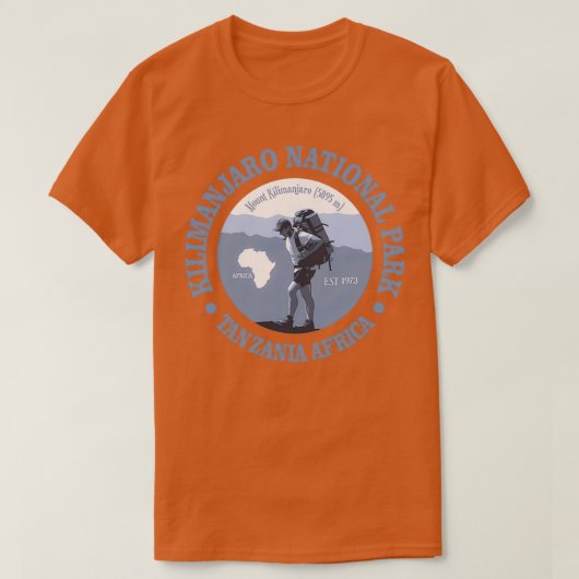 T-shirt BG Mont Kilimanjaro (Design devant)