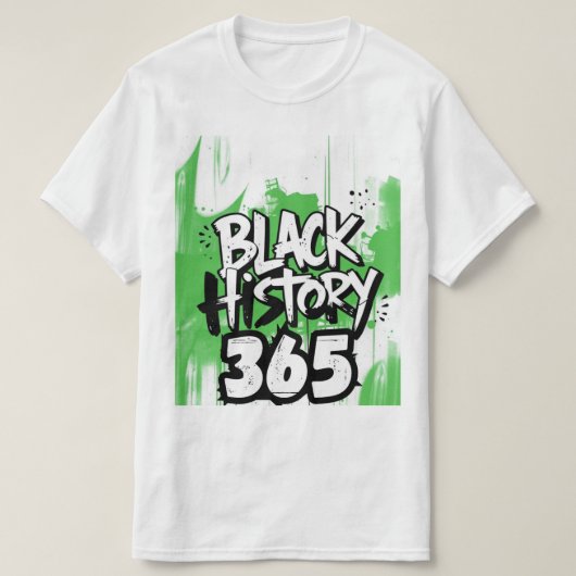T-shirt BH365 Vert et Noir (Design devant)