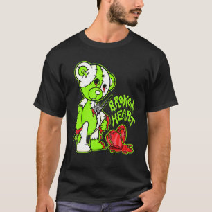 T-shirt Bh Bear Match Jordan 6 Electric Green
