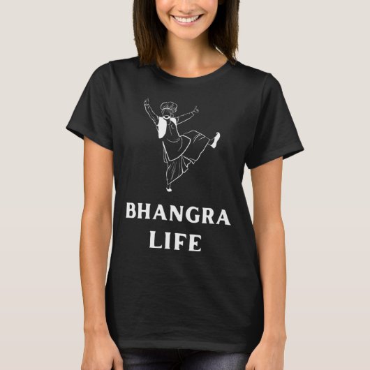 T-SHIRT BHANGRA LIFE (Devant)