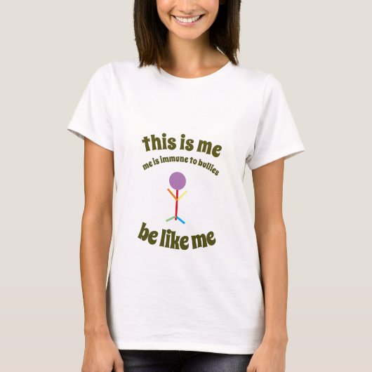 T-shirt BHC- Soyez comme moi (Devant)